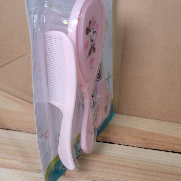 Disney Baby 5 Piece Minnie Mouse Infant Grooming Set NEW / SEALED - Picture 3 of 5